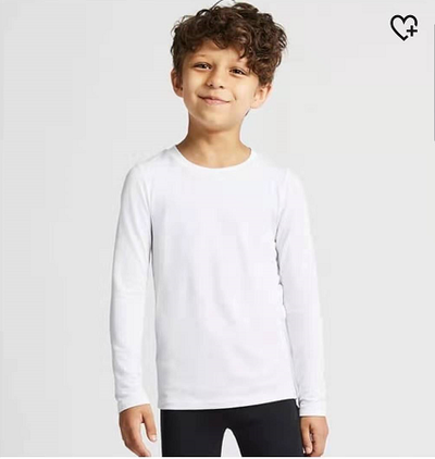 优衣库/Uniqlo · 儿童极暖 保暖秋衣