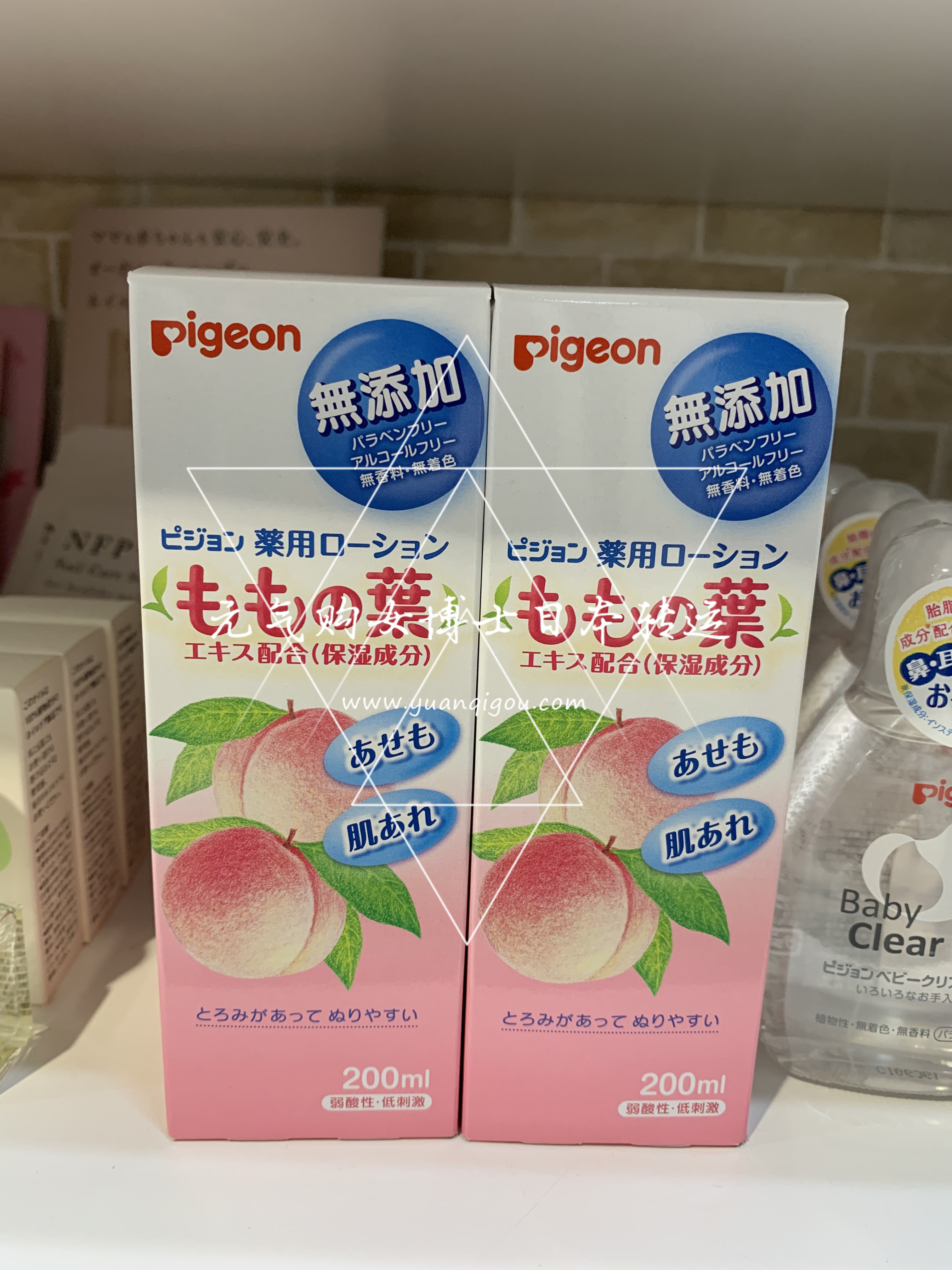 贝亲/Pigeon · 桃子水200ml (0个月起~)
