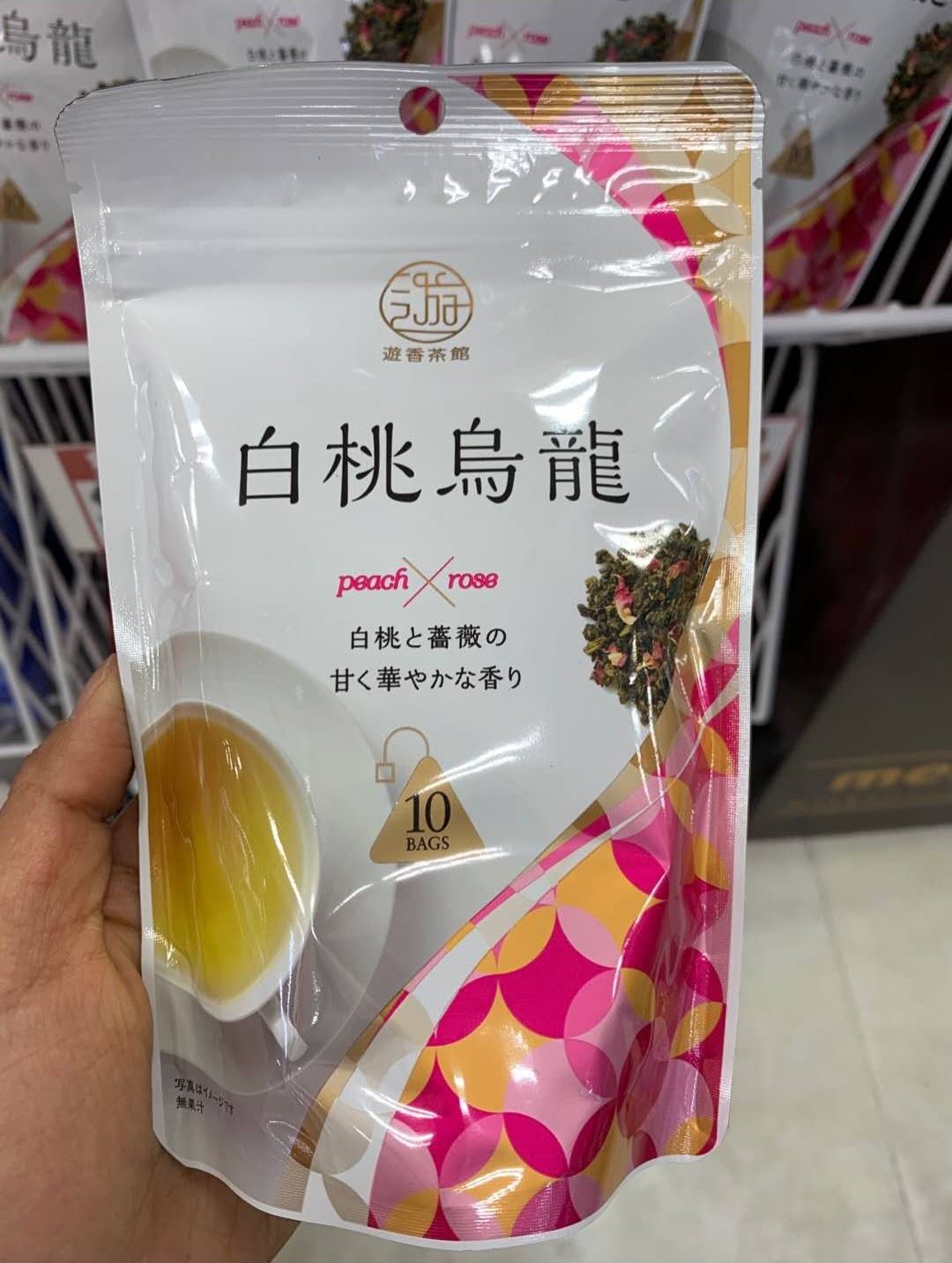 游香茶馆 · 白桃乌龙茶独立茶包10袋