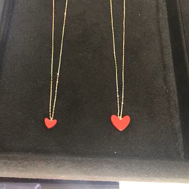 AHKAH · 小红心项链